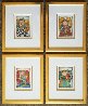 Musique Des Anges Suite of 4 1998 Limited Edition Print by Graciela Rodo Boulanger - 4 Musique Des Anges Suite of 4 1998 Limited Edition Print by Graciela Rodo Boulanger - 4