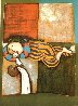 Zodiac Portfolio, Set of 12 and Cover 1976 (Rare) Limited Edition Print by Graciela Rodo Boulanger - 11 Zodiac Portfolio, Set of 12 and Cover 1976 (Rare) Limited Edition Print by Graciela Rodo Boulanger - 11