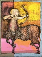 Zodiac Portfolio, Set of 12 and Cover 1976 (Rare) Limited Edition Print by Graciela Rodo Boulanger - 1 Zodiac Portfolio, Set of 12 and Cover 1976 (Rare) Limited Edition Print by Graciela Rodo Boulanger - 1