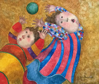 Air Libre 2000 32x29 Original Painting by Graciela Rodo Boulanger - 0 Air Libre 2000 32x29 Original Painting by Graciela Rodo Boulanger - 0