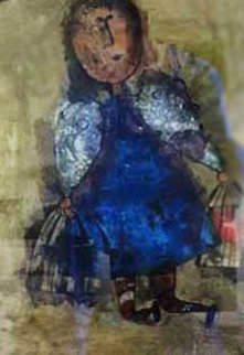 Girl With Two Bird Cages Limited Edition Print - Graciela Rodo Boulanger Girl With Two Bird Cages Limited Edition Print - Graciela Rodo Boulanger