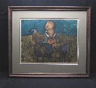 Mother and Child on a Bull 1960 (Early) Limited Edition Print by Graciela Rodo Boulanger - 1 Mother and Child on a Bull 1960 (Early) Limited Edition Print by Graciela Rodo Boulanger - 1