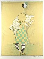 Girl With Goat 1978 Limited Edition Print by Graciela Rodo Boulanger - 1 Girl With Goat 1978 Limited Edition Print by Graciela Rodo Boulanger - 1