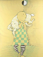 Girl With Goat 1978 Limited Edition Print by Graciela Rodo Boulanger - 0 Girl With Goat 1978 Limited Edition Print by Graciela Rodo Boulanger - 0