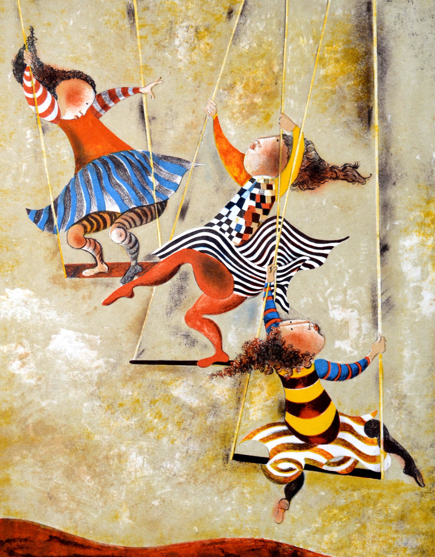 On the Swings Limited Edition Print by Graciela Rodo Boulanger