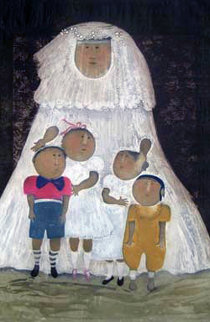 Portrait De La Marie 1988 Limited Edition Print - Graciela Rodo Boulanger Portrait De La Marie 1988 Limited Edition Print - Graciela Rodo Boulanger