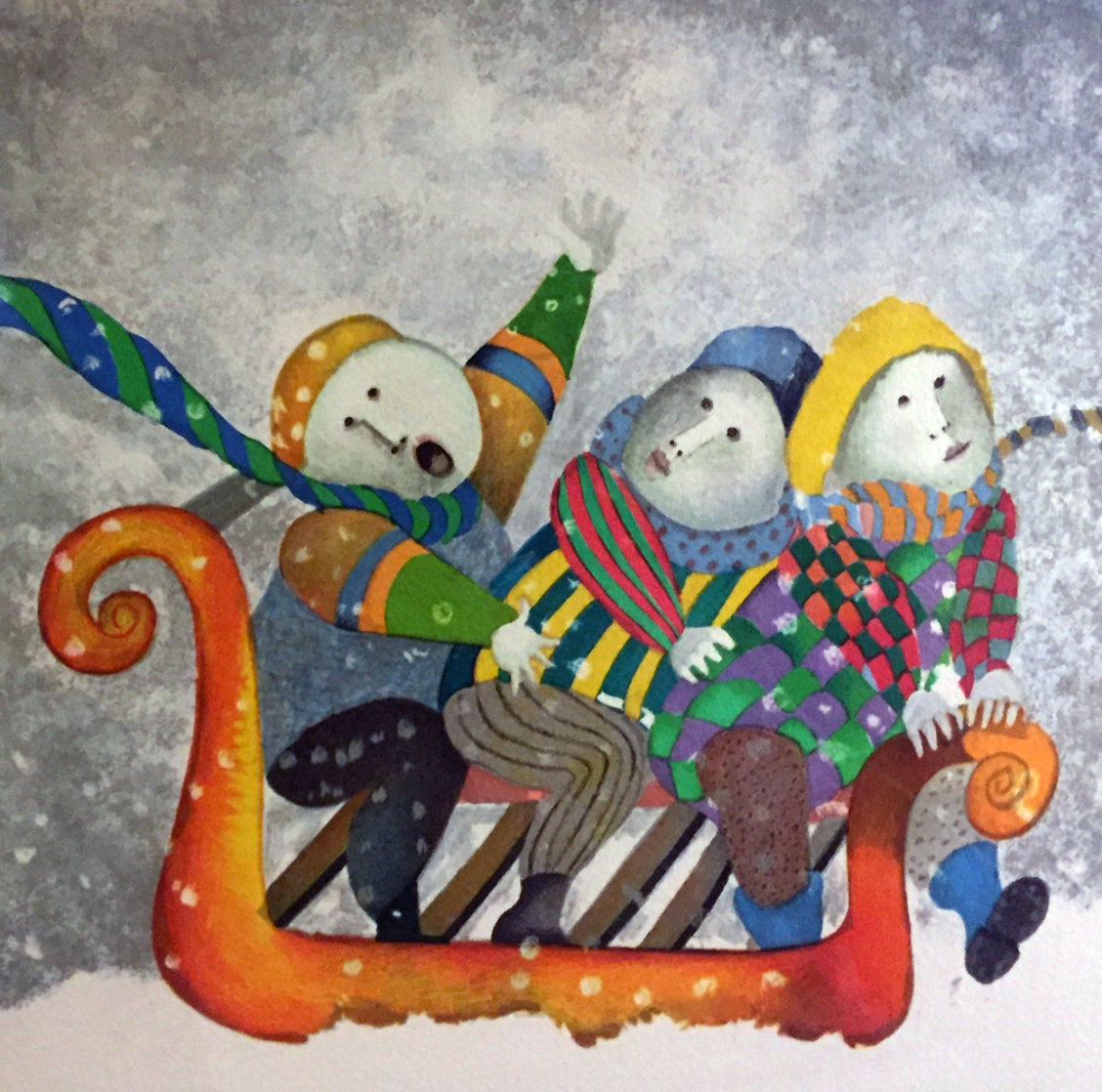 December Limited Edition Print by Graciela Rodo Boulanger December Limited Edition Print by Graciela Rodo Boulanger