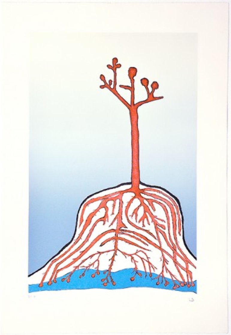 Ainu Tree PP 1999 Limited Edition Print by Louise Bourgeois Ainu Tree PP 1999 Limited Edition Print by Louise Bourgeois
