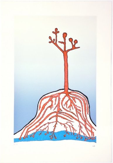 Ainu Tree PP 1999 Limited Edition Print by Louise Bourgeois Ainu Tree PP 1999 Limited Edition Print by Louise Bourgeois