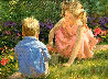 Gardening IV 2007 21x25 Original Painting by Joe Bowler - 0