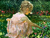Spring Garden 2000 8x10 Original Painting by Joe Bowler - 0