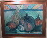 Gourds  1958 22x28 Original Painting by Howard Bradford - 1
