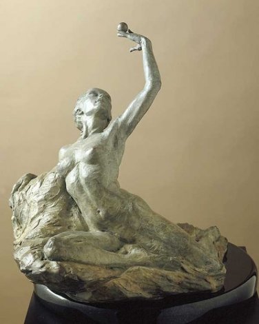 Breath Bronze Sculpture 13 in Sculpture - Paige Bradley
