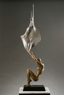 Conception Bronze Sculpture 2005 34 in Huge Sculpture - Paige Bradley