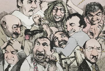Hung Jury 1988 Limited Edition Print - Charles Ray Bragg Hung Jury 1988 Limited Edition Print - Charles Ray Bragg