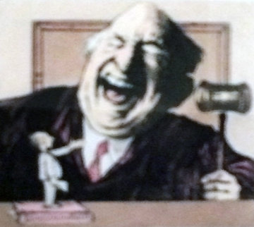 Motion to Dismiss 1988 Limited Edition Print - Charles Ray Bragg Motion to Dismiss 1988 Limited Edition Print - Charles Ray Bragg