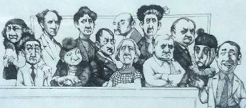 Defense Rests 1970 Limited Edition Print - Charles Ray Bragg Defense Rests 1970 Limited Edition Print - Charles Ray Bragg