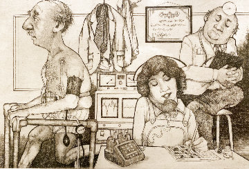 Stress Test 1984 Limited Edition Print - Charles Ray Bragg Stress Test 1984 Limited Edition Print - Charles Ray Bragg