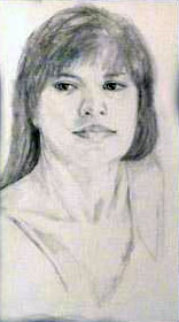 Monique Drawing 2009 Drawing - Charles Ray Bragg Monique Drawing 2009 Drawing - Charles Ray Bragg