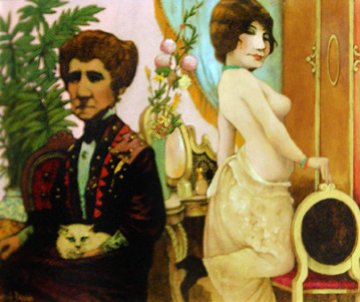 Madam 17x19 Original Painting - Charles Ray Bragg Madam 17x19 Original Painting - Charles Ray Bragg