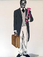 Louis Armstrong Limited Edition Print by Mr. Brainwash - 0 Louis Armstrong Limited Edition Print by Mr. Brainwash - 0