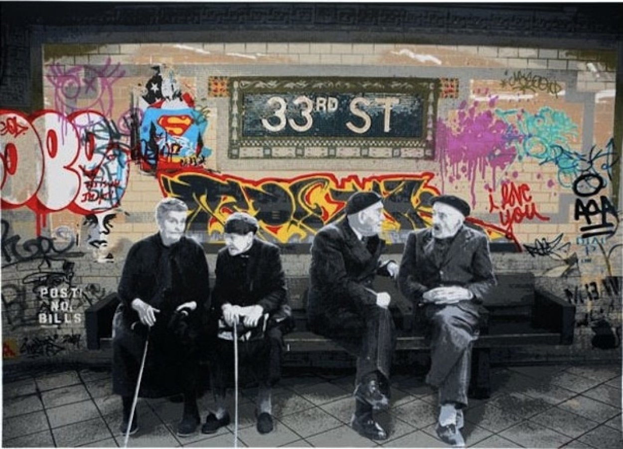 33rd Street Limited Edition Print by Mr. Brainwash 33rd Street Limited Edition Print by Mr. Brainwash