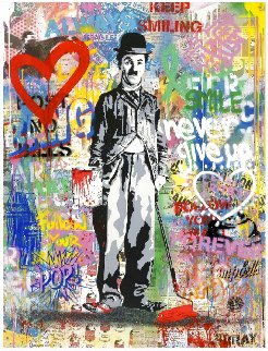 Capture dʼécran 2020 50x38 Super Huge Original Painting - Mr. Brainwash Capture dʼécran 2020 50x38 Super Huge Original Painting - Mr. Brainwash