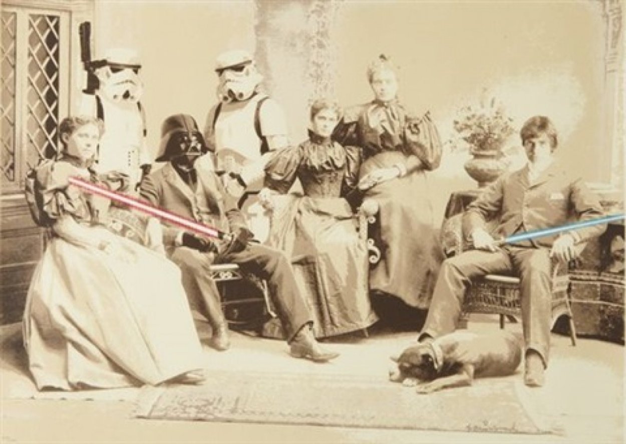 Star Wars Reunion 2008 Limited Edition Print by Mr. Brainwash Star Wars Reunion 2008 Limited Edition Print by Mr. Brainwash