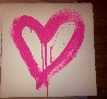 Love Heart - Red And Pink Matching Set 2017 Limited Edition Print by Mr. Brainwash - 2