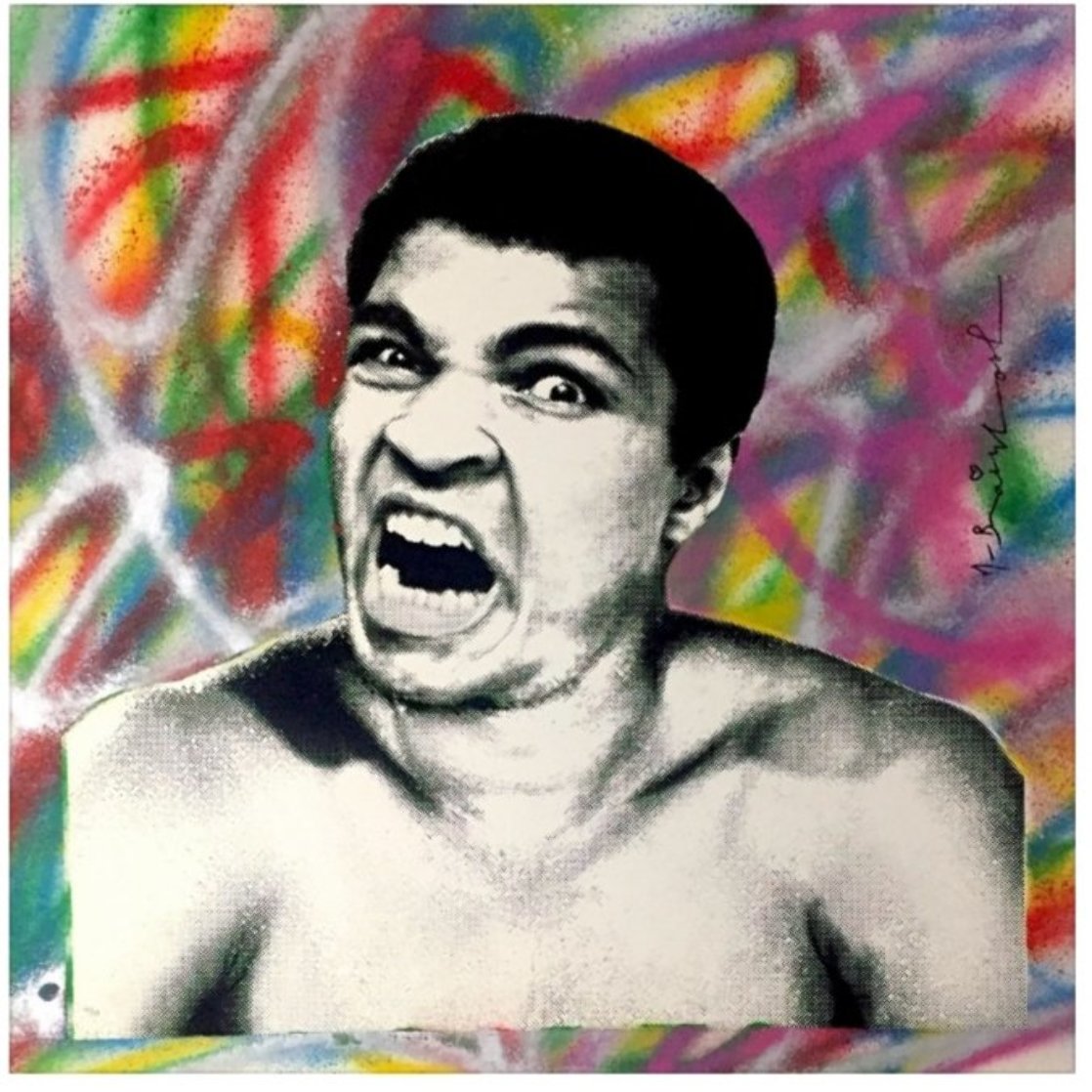 Legendary Ali 2017 Limited Edition Print by Mr. Brainwash Legendary Ali 2017 Limited Edition Print by Mr. Brainwash