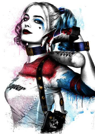 Harley: Suicide Squad - Huge Limited Edition Print - Mr. Brainwash