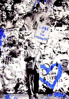 Keep a Child Alive (Blue) 2011 Limited Edition Print - Mr. Brainwash Keep a Child Alive (Blue) 2011 Limited Edition Print - Mr. Brainwash