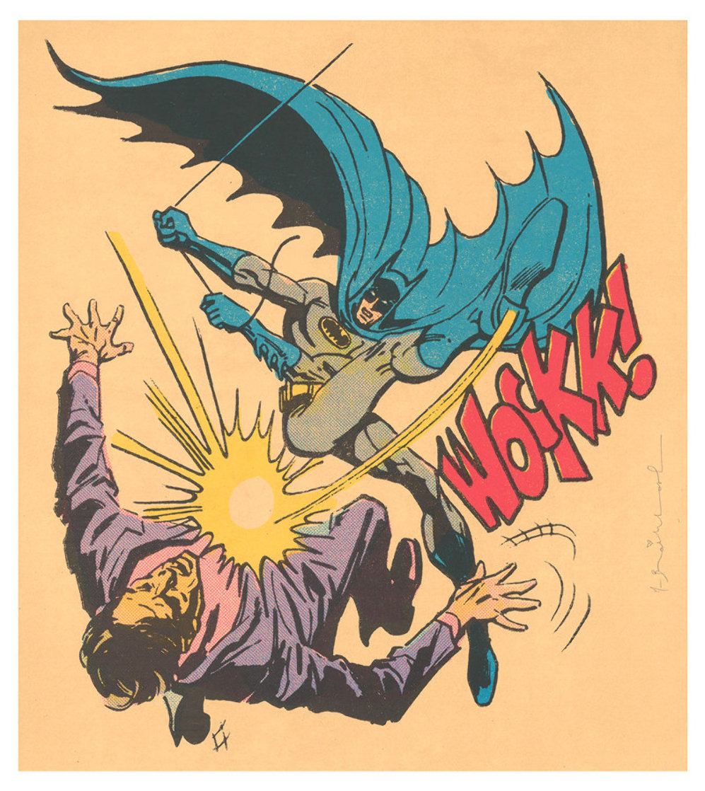Bat-wockk 2019 Huge Limited Edition Print by Mr. Brainwash