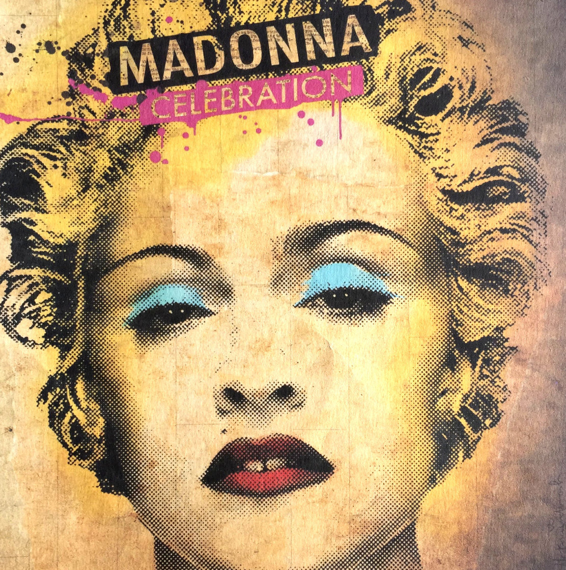 Madonna Celebration Album 2009 Street Art By Mr Brainwash 