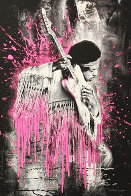 Jimi Hendrix (Pink) 2015 Limited Edition Print by Mr. Brainwash - 0 Jimi Hendrix (Pink) 2015 Limited Edition Print by Mr. Brainwash - 0