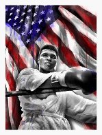 American Hero - Muhammad Ali 2019 Super Huge Limited Edition Print by Mr. Brainwash - 1 American Hero - Muhammad Ali 2019 Super Huge Limited Edition Print by Mr. Brainwash - 1