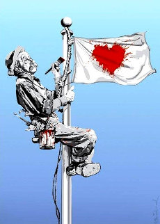 One Love 2011 Limited Edition Print - Mr. Brainwash One Love 2011 Limited Edition Print - Mr. Brainwash