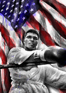 Ali American Hero 2019 Huge Limited Edition Print - Mr. Brainwash Ali American Hero 2019 Huge Limited Edition Print - Mr. Brainwash