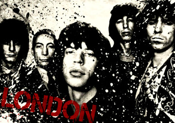 London Years - The Rolling Stones 2009 Limited Edition Print - Mr. Brainwash London Years - The Rolling Stones 2009 Limited Edition Print - Mr. Brainwash