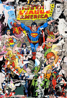 Hero (Justice League) PP 2017 Limited Edition Print - Mr. Brainwash Hero (Justice League) PP 2017 Limited Edition Print - Mr. Brainwash