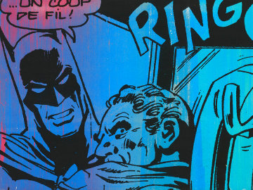 Bat Call Unique 2012 22x30 Works on Paper (not prints) - Mr. Brainwash Bat Call Unique 2012 22x30 Works on Paper (not prints) - Mr. Brainwash