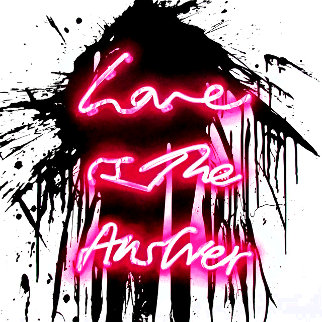 Love On 2018 Limited Edition Print - Mr. Brainwash Love On 2018 Limited Edition Print - Mr. Brainwash