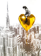 Big City, Big Dreams (Gold) 2020 Huge (New York) Limited Edition Print by Mr. Brainwash - 0 Big City, Big Dreams (Gold) 2020 Huge (New York) Limited Edition Print by Mr. Brainwash - 0