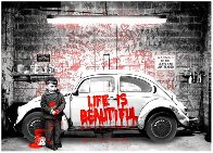 New Paint Job (Red) 2020 Limited Edition Print by Mr. Brainwash - 1 New Paint Job (Red) 2020 Limited Edition Print by Mr. Brainwash - 1