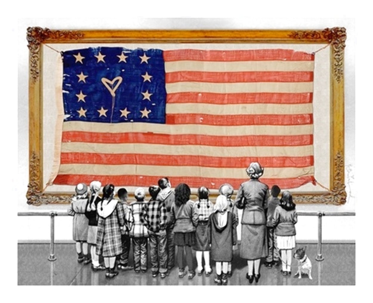 Old Glory Limited Edition Print by Mr. Brainwash Old Glory Limited Edition Print by Mr. Brainwash