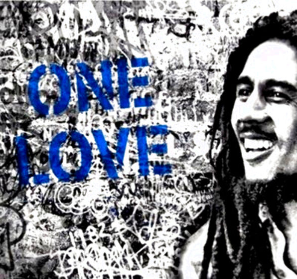Bob Marley print by Sid Maurer