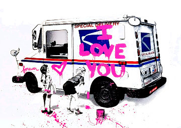 Special Delivery 2022 Limited Edition Print - Mr. Brainwash Special Delivery 2022 Limited Edition Print - Mr. Brainwash