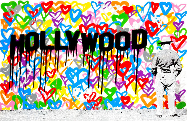 Hollywood 2016 Huge - Los Angeles, Ca Limited Edition Print by Mr. Brainwash Hollywood 2016 Huge - Los Angeles, Ca Limited Edition Print by Mr. Brainwash