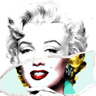 Photo Tear (Popfolio Series) Marilyn Monroe 2022 Limited Edition Print - Mr. Brainwash