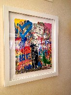 Einstein - Love is the Answer 2021 27x23 Original Painting by Mr. Brainwash - 4 Einstein - Love is the Answer 2021 27x23 Original Painting by Mr. Brainwash - 4